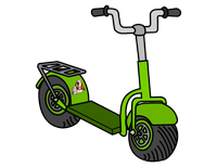 a scooter